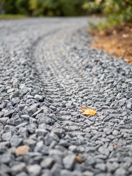 #57 stone on a driveway Best gravel for driveway: close-up of #57 crushed stone