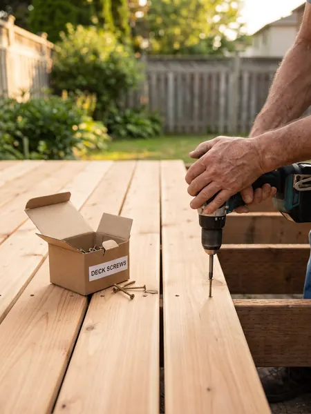 Building a deck Deck board calculator: deck boards screwed down over joists