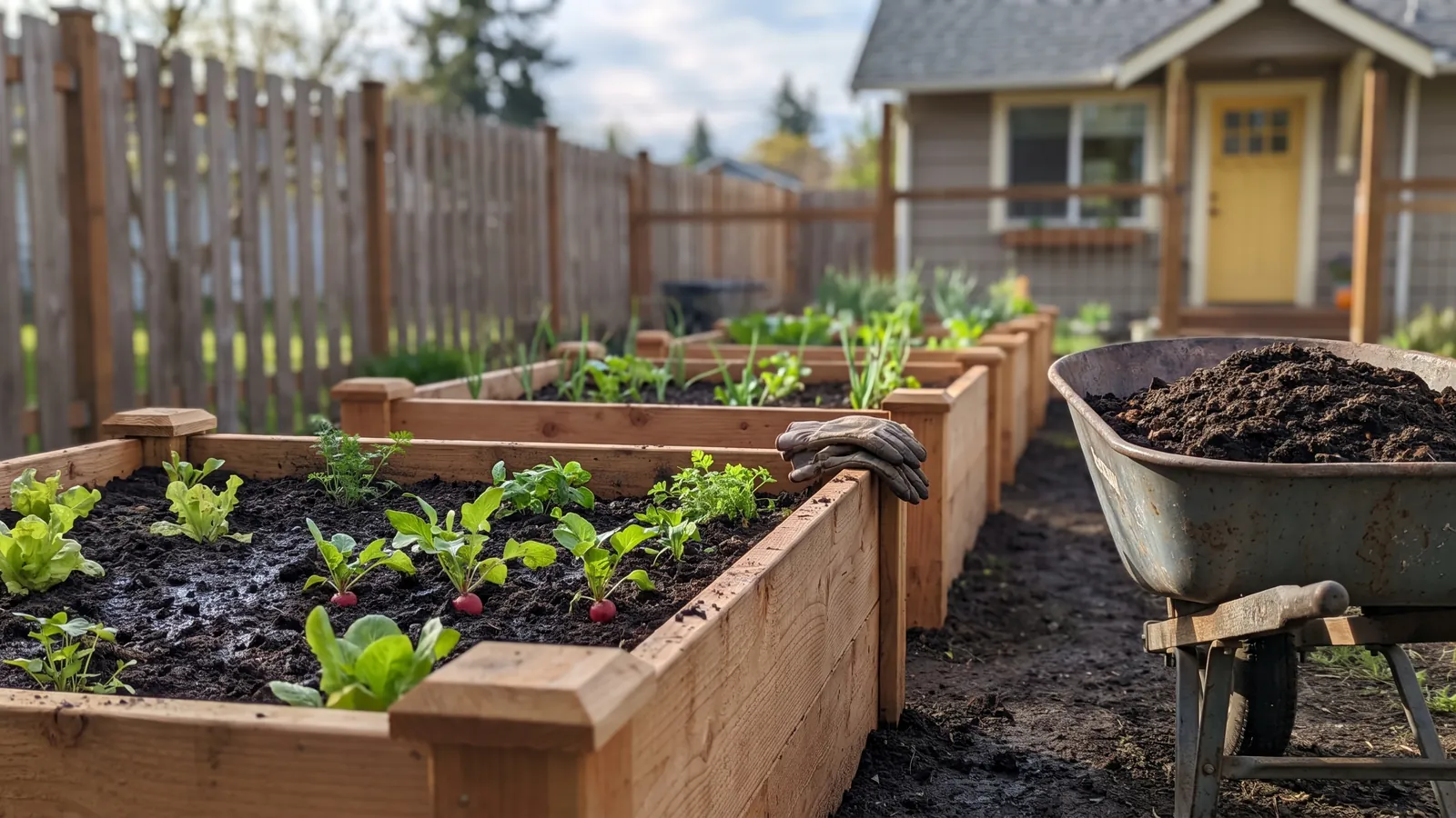 Soil and raised beds Soil and raised bed calculators: raised garden beds filled with soil